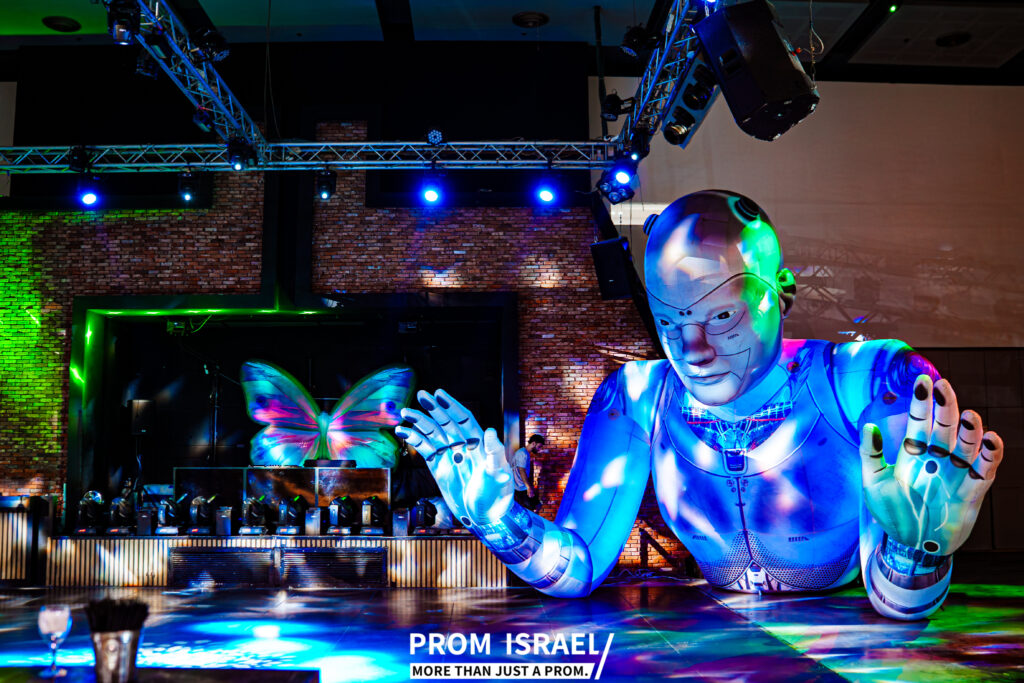 תפאורת פסטיבל לנשף סיום